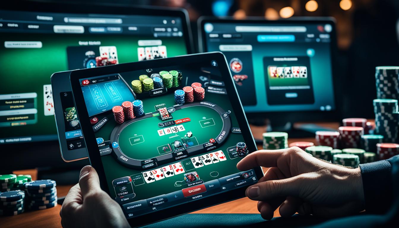 Strategi poker online