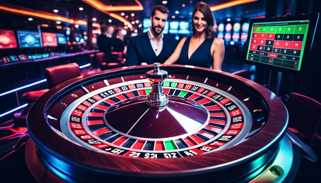 Sistem taruhan roulette online